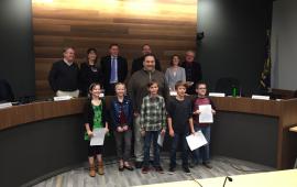 City Council and Lee Students