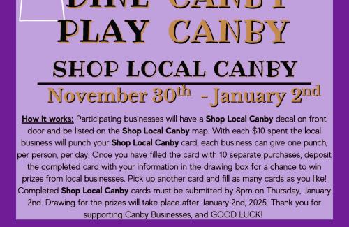 Shop Local Canby 2024