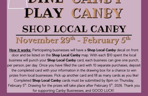 2025 Shop Local Canby