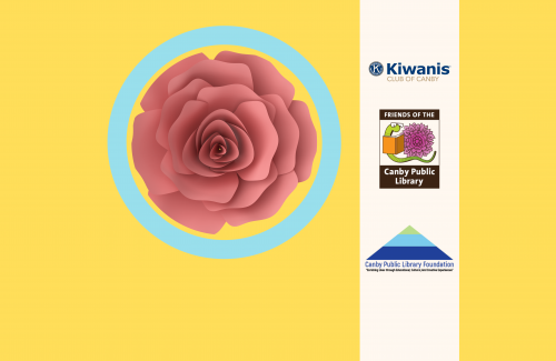 image of a pink paper flower.