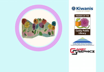 watercolor project with bees and flowers