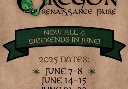 2025 Oregon Renaissance Faire