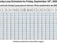 FOBTOBERFEST Canby Loop Friday Schedule FOBTOBERFEST Canby Loop Friday Schedule