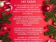 Tour de luces navideñas El recorrido de luces navideñas del 11 de diciembre de 2025