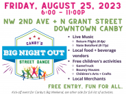 Canby's Big Night Out Street Dance1