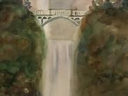 waterfall - Multnomah Falls