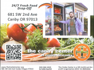 image vegetables and person opening donation refrigerator door