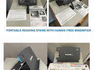 photos of assistive tools for in-library use