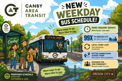New Weekday Proposed Schedules 2026 New Weekday Proposed Schedules 2026