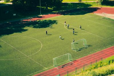 Photo of soccer field