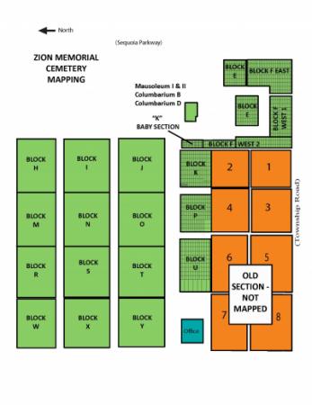 Cemetery Map Site