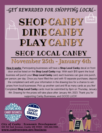Shop Local Canby