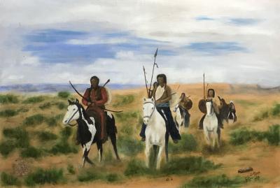 horses, indigenous people