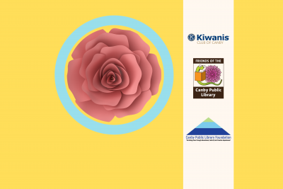image of a pink paper flower.