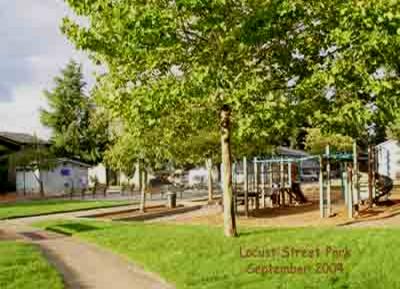 Locust Street Park Playground, September 2009