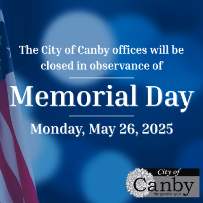 2025 Memorial Day Closure