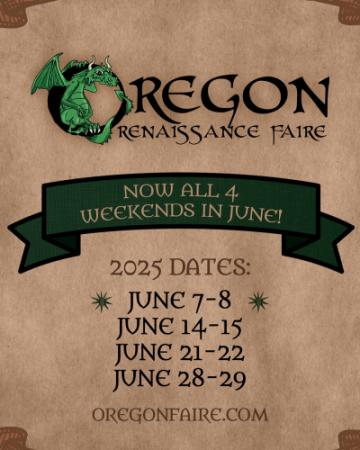 2025 Oregon Renaissance Faire