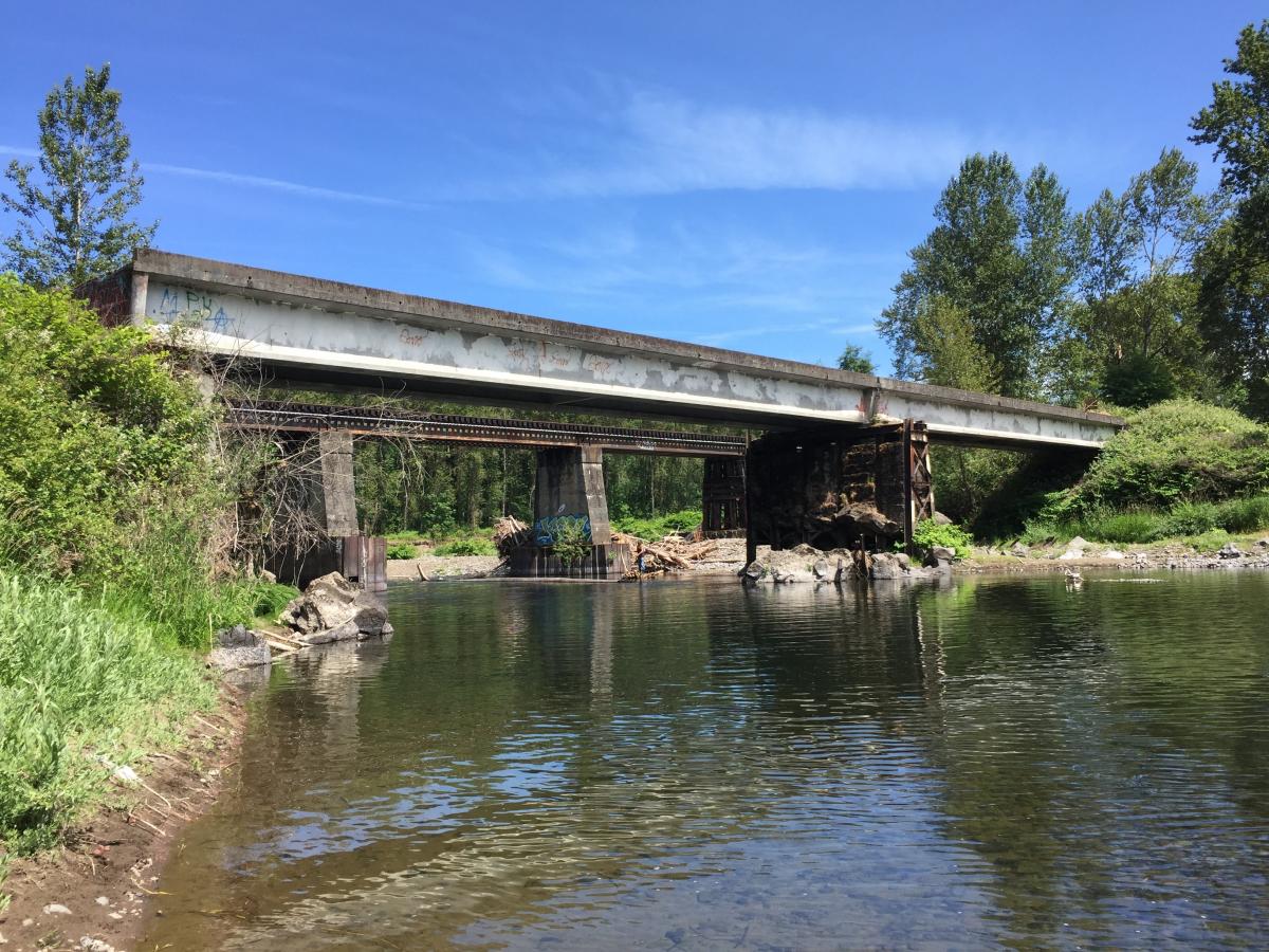 Molalla Forest Road Bridge over Molalla River