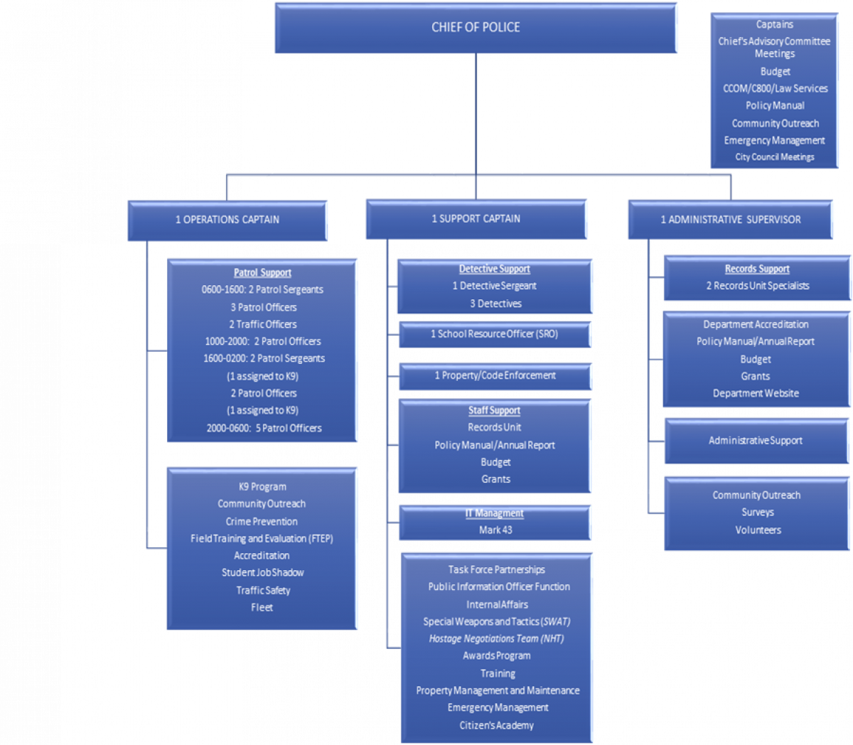 Organizational Chart