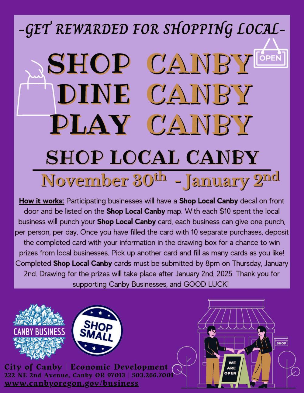Shop Local Canby | Canby OR