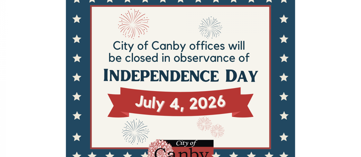 July 4th City offices Closed