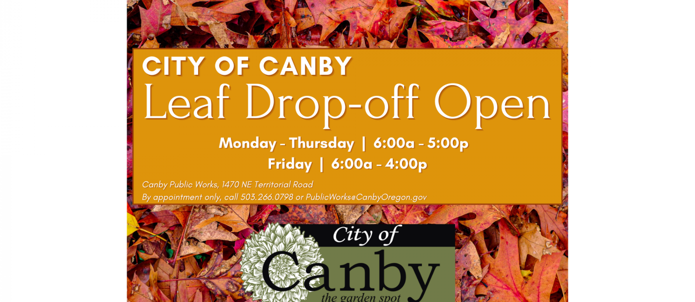 2025 Leaf Drop Off